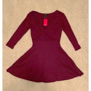 Maroon Dress